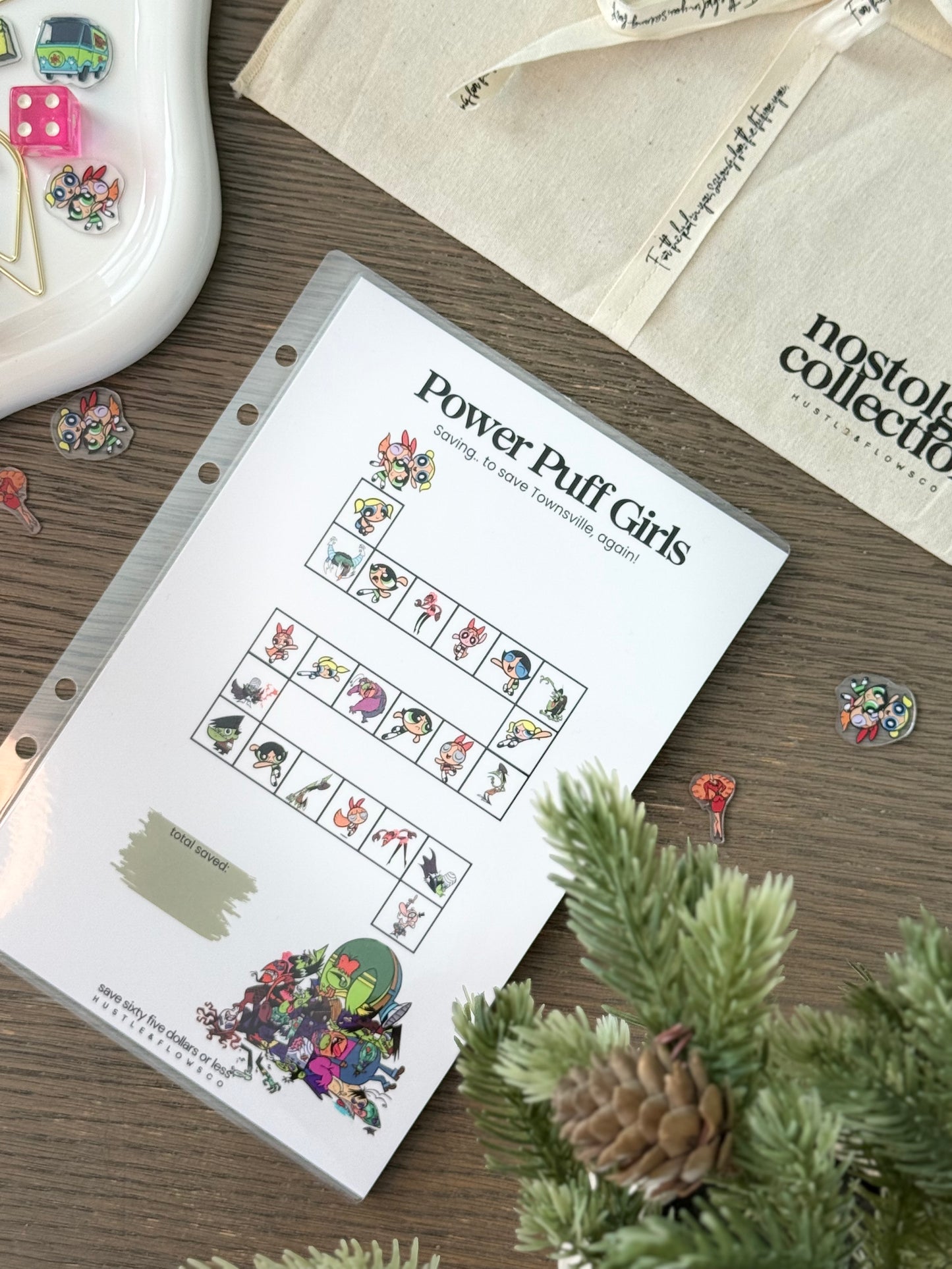 A5 Power Girl boardgame envelope