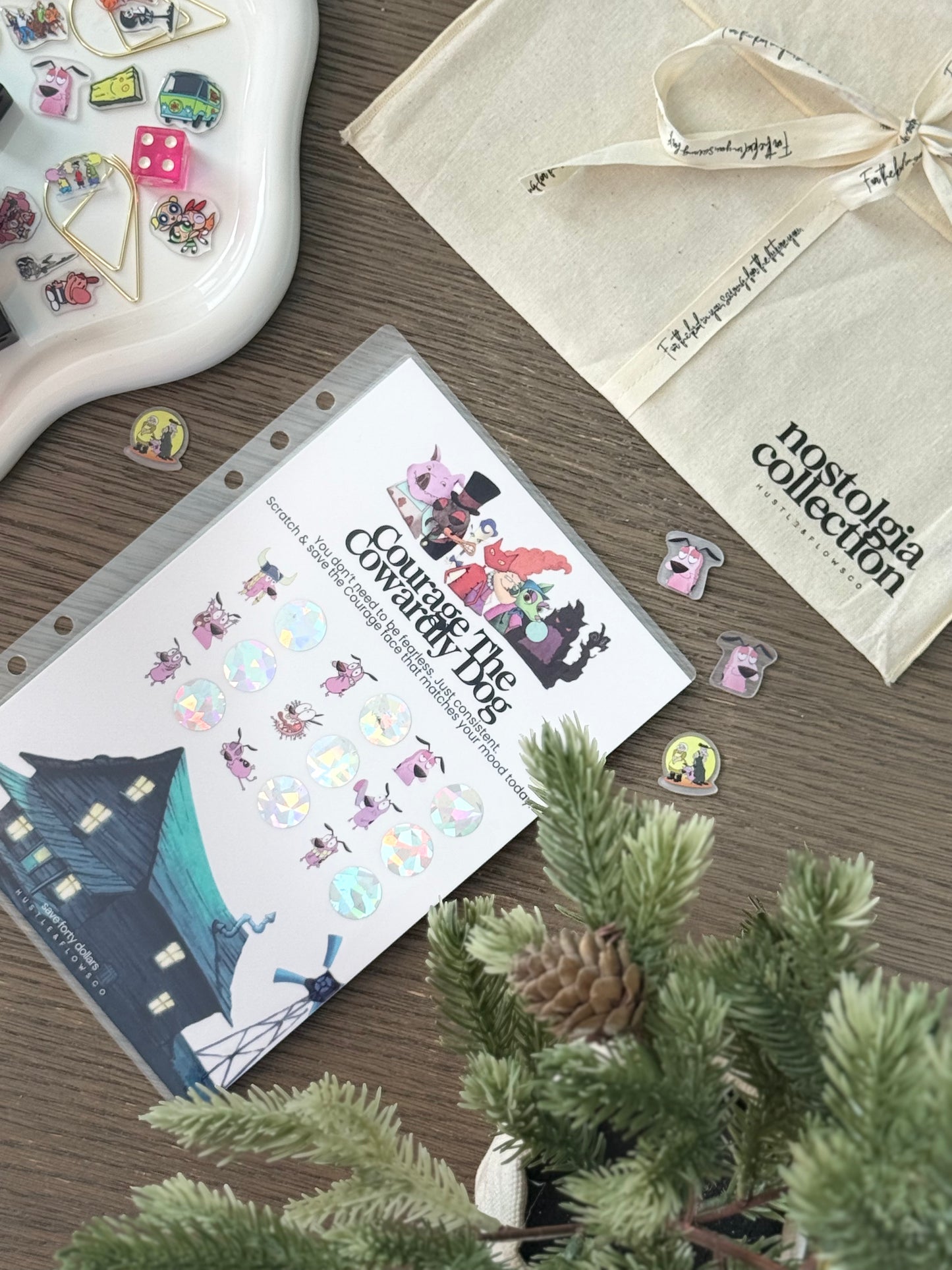 A5 Courage (the dog) envelope