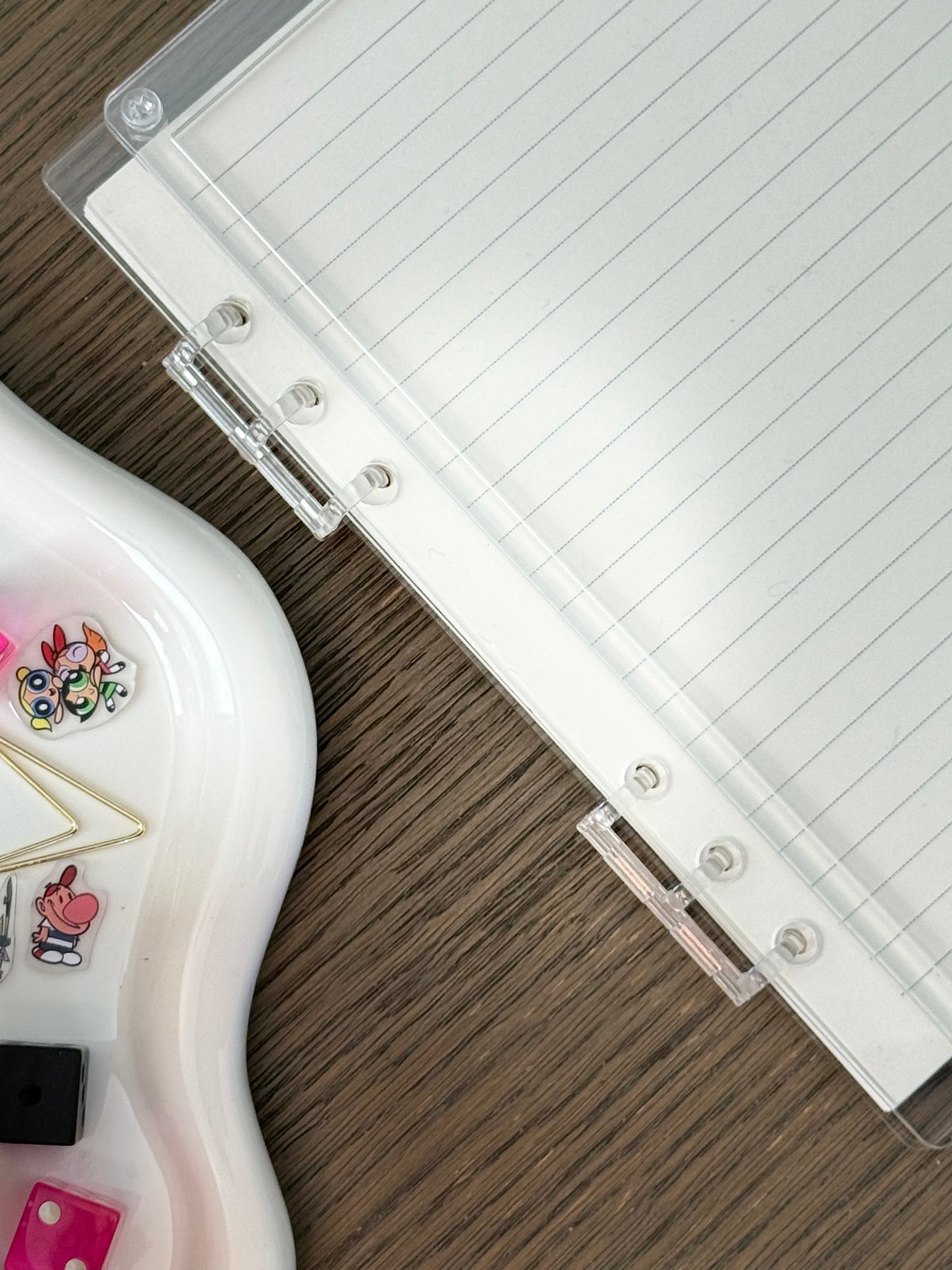 A5 acrylic binder with 50 pages (shakers sold separately)