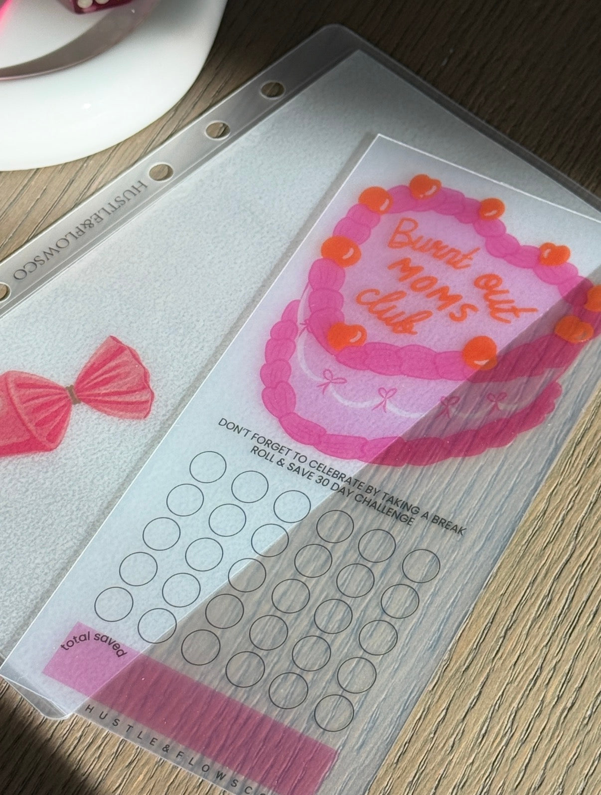 A6 Motherhood Savings Challenge + Envelope set