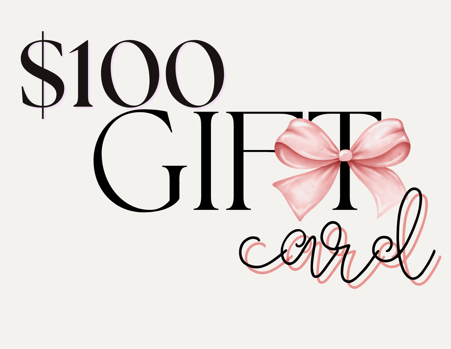 Digital Gift Card l No Expiration