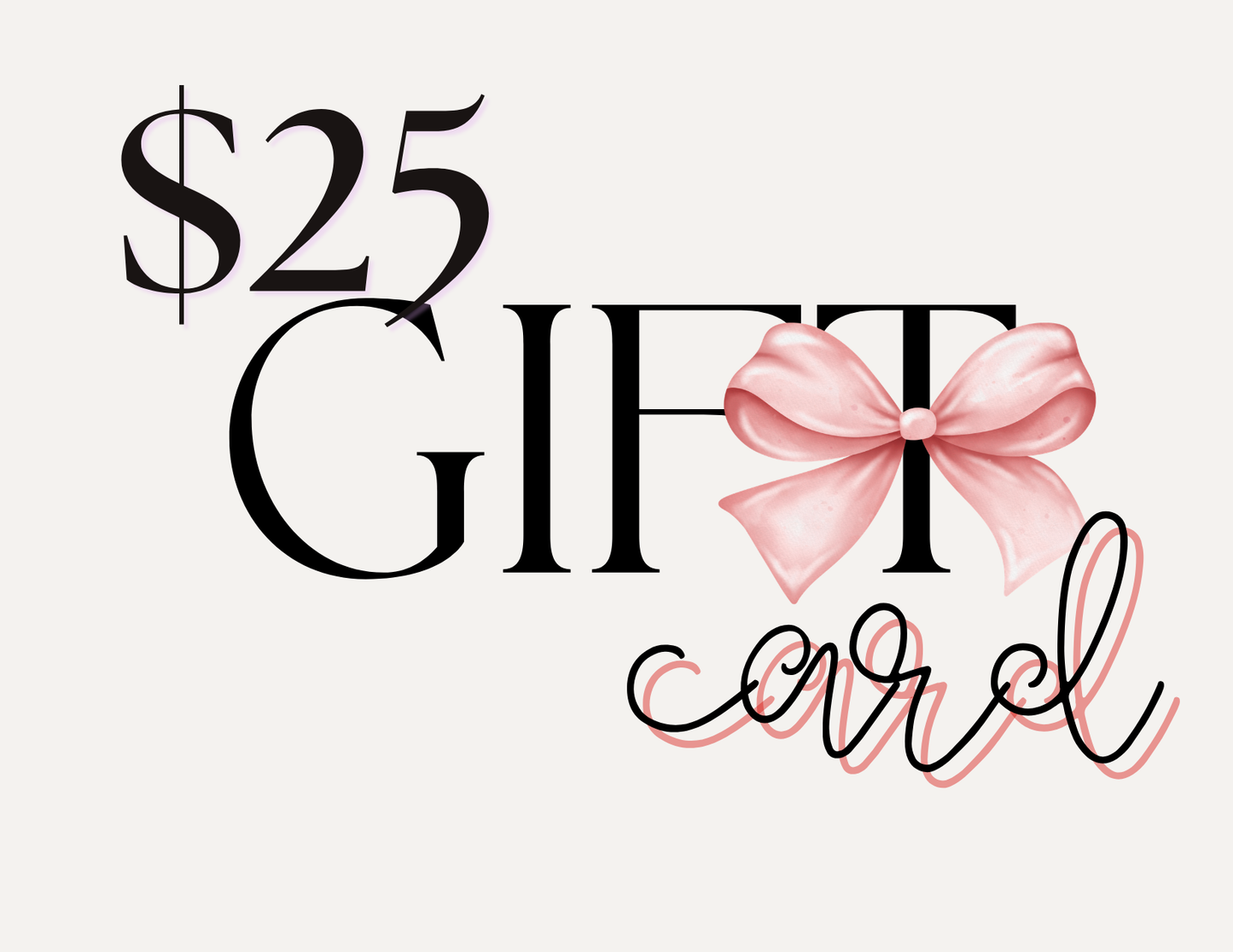 Digital Gift Card l No Expiration