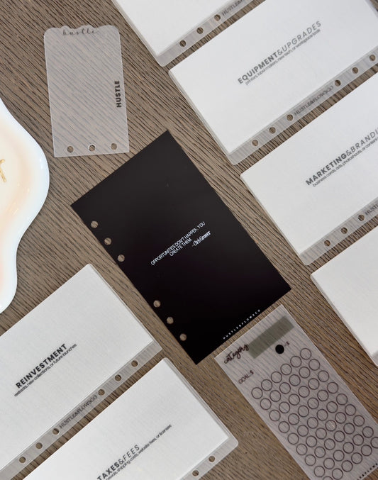 A6 Hustle Bundle l Business Organizer