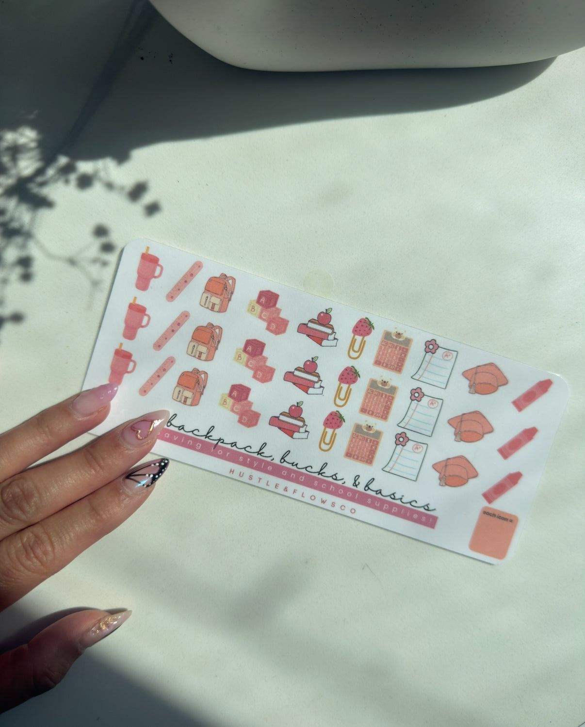 A6 Back to School Savings Challenge (reusable)