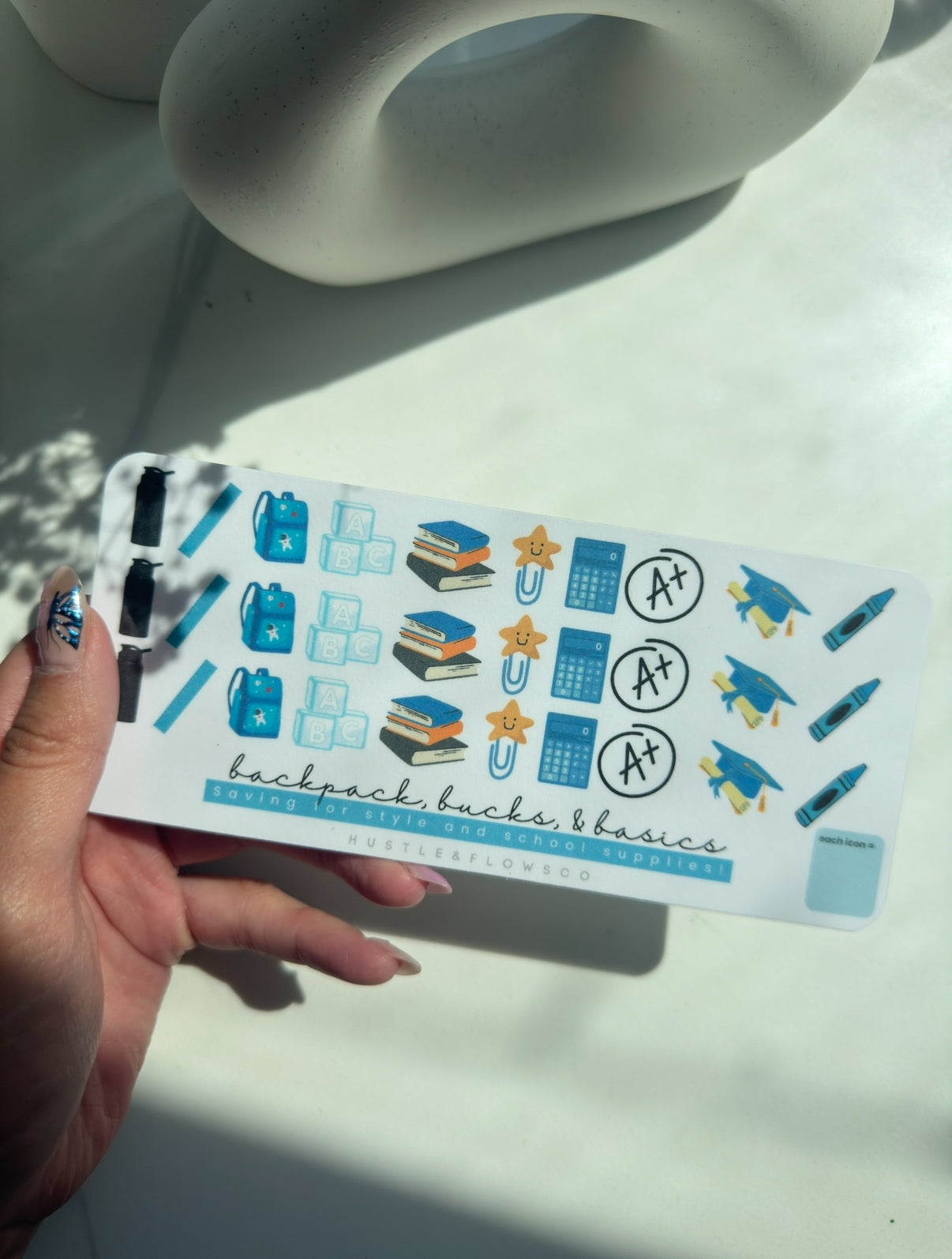 A6 Back to School Savings Challenge (reusable)