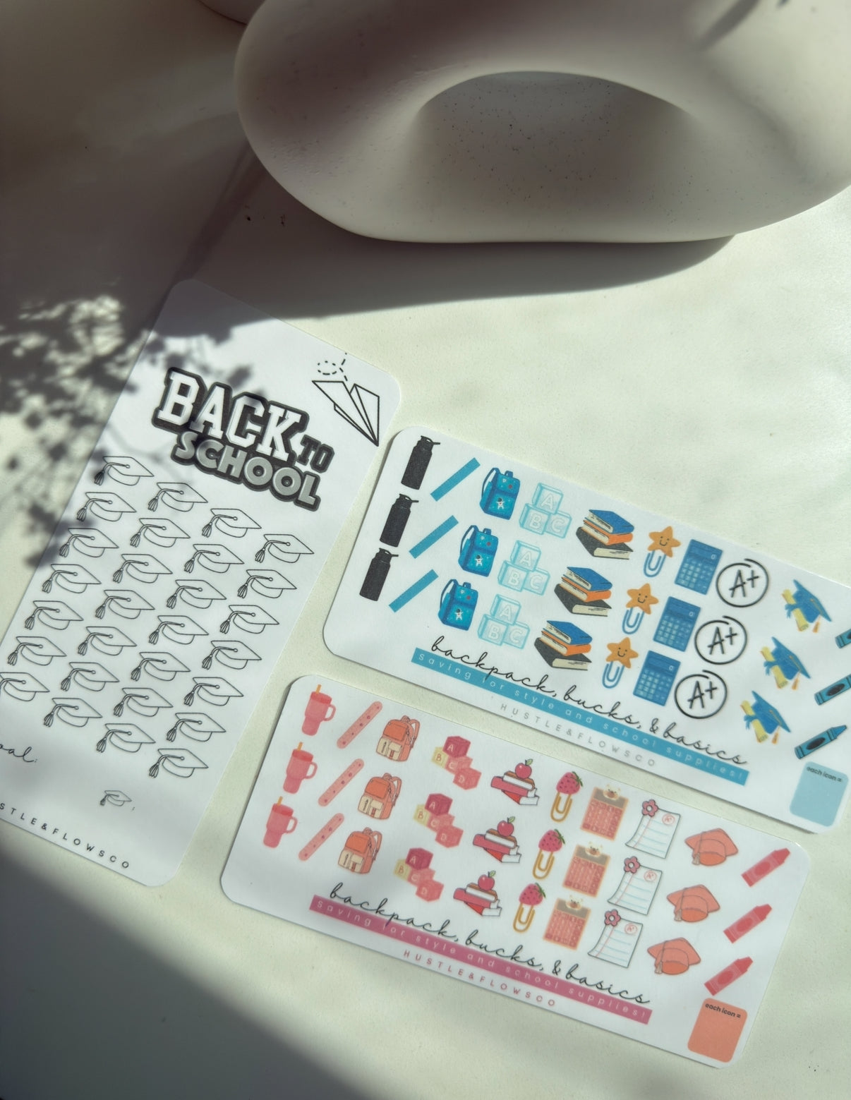 A6 Back to School Savings Challenge (reusable)