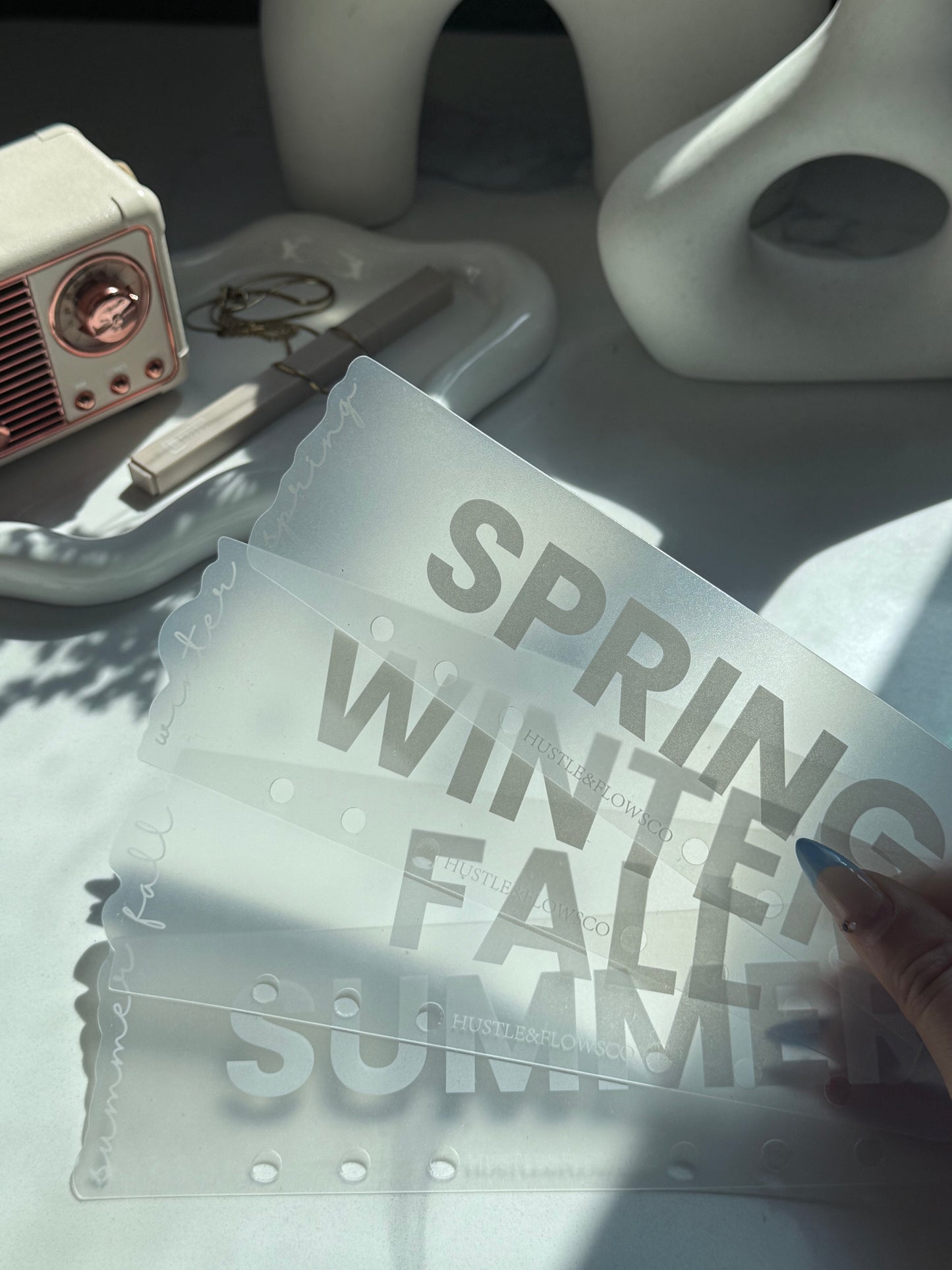 A6 4 seasons bookmarks