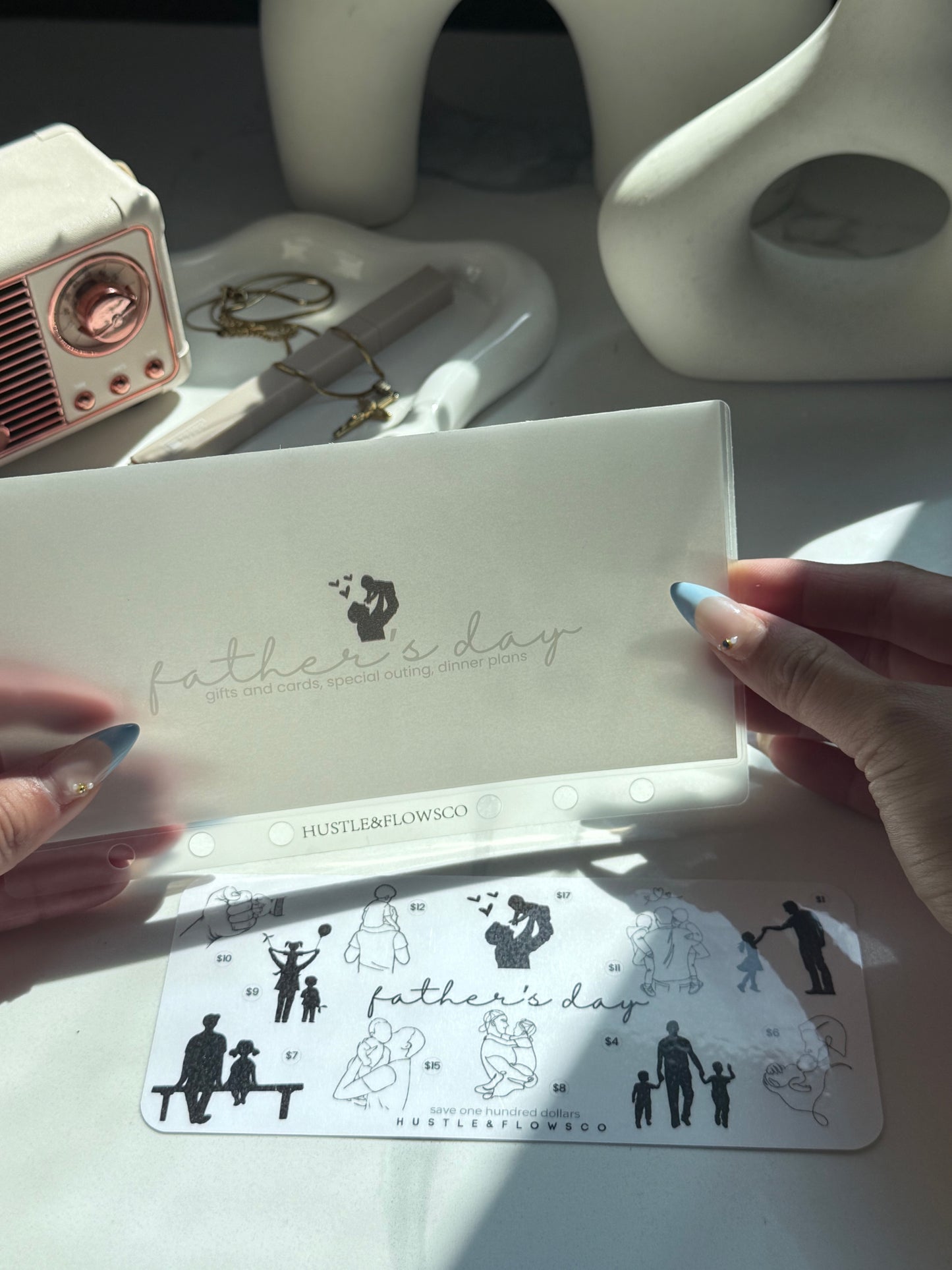 A6 matte vellum holiday envelope