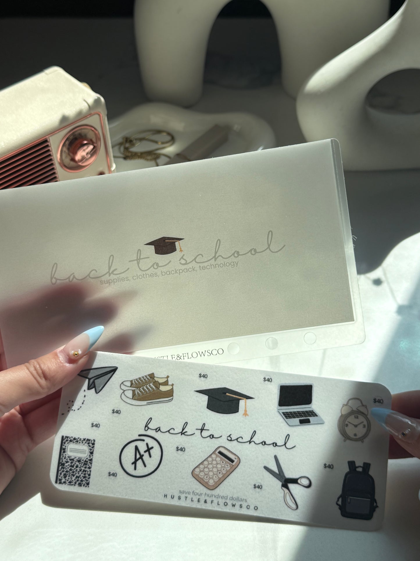 A6 matte vellum holiday envelope