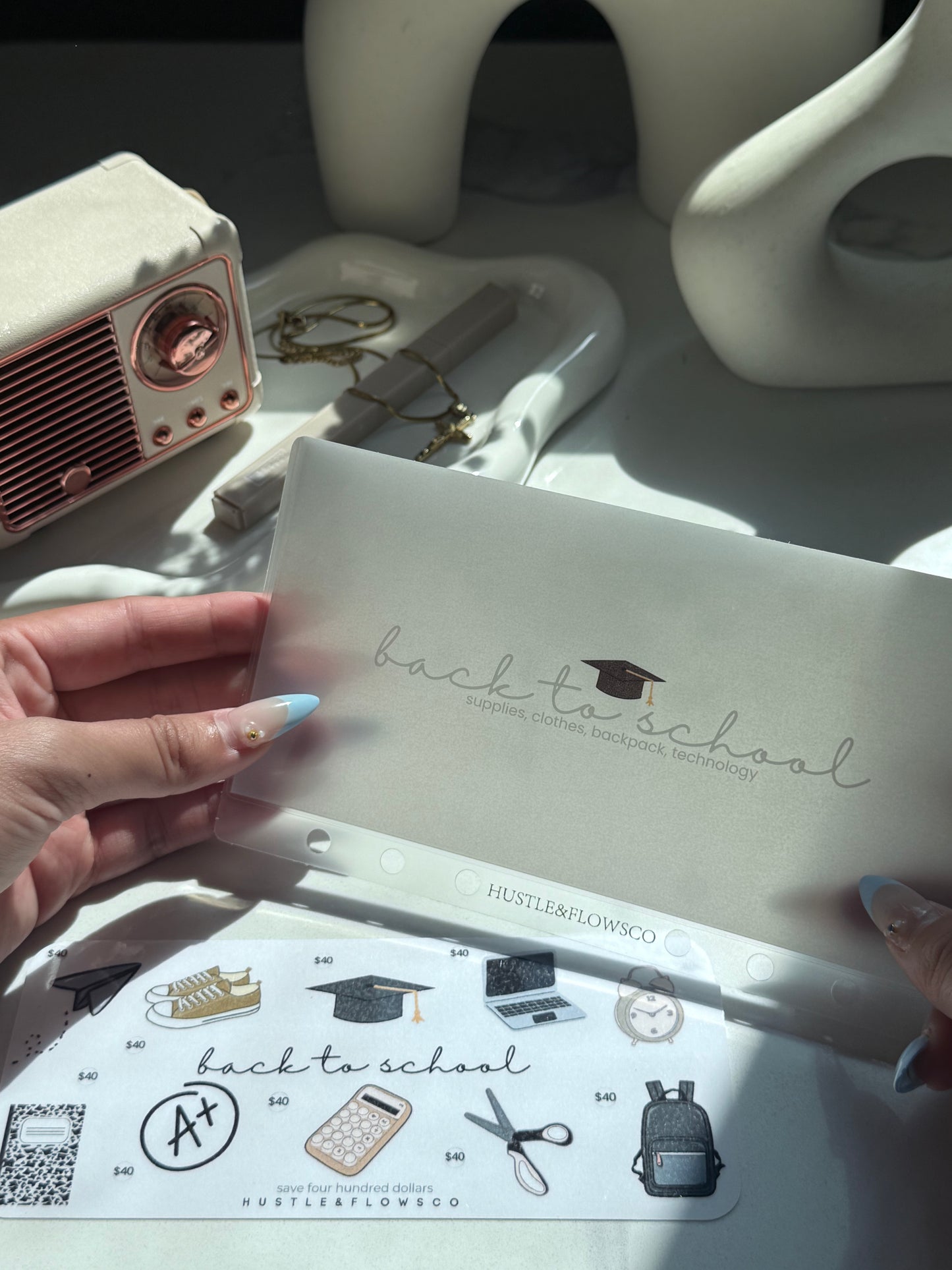 A6 matte vellum holiday envelope