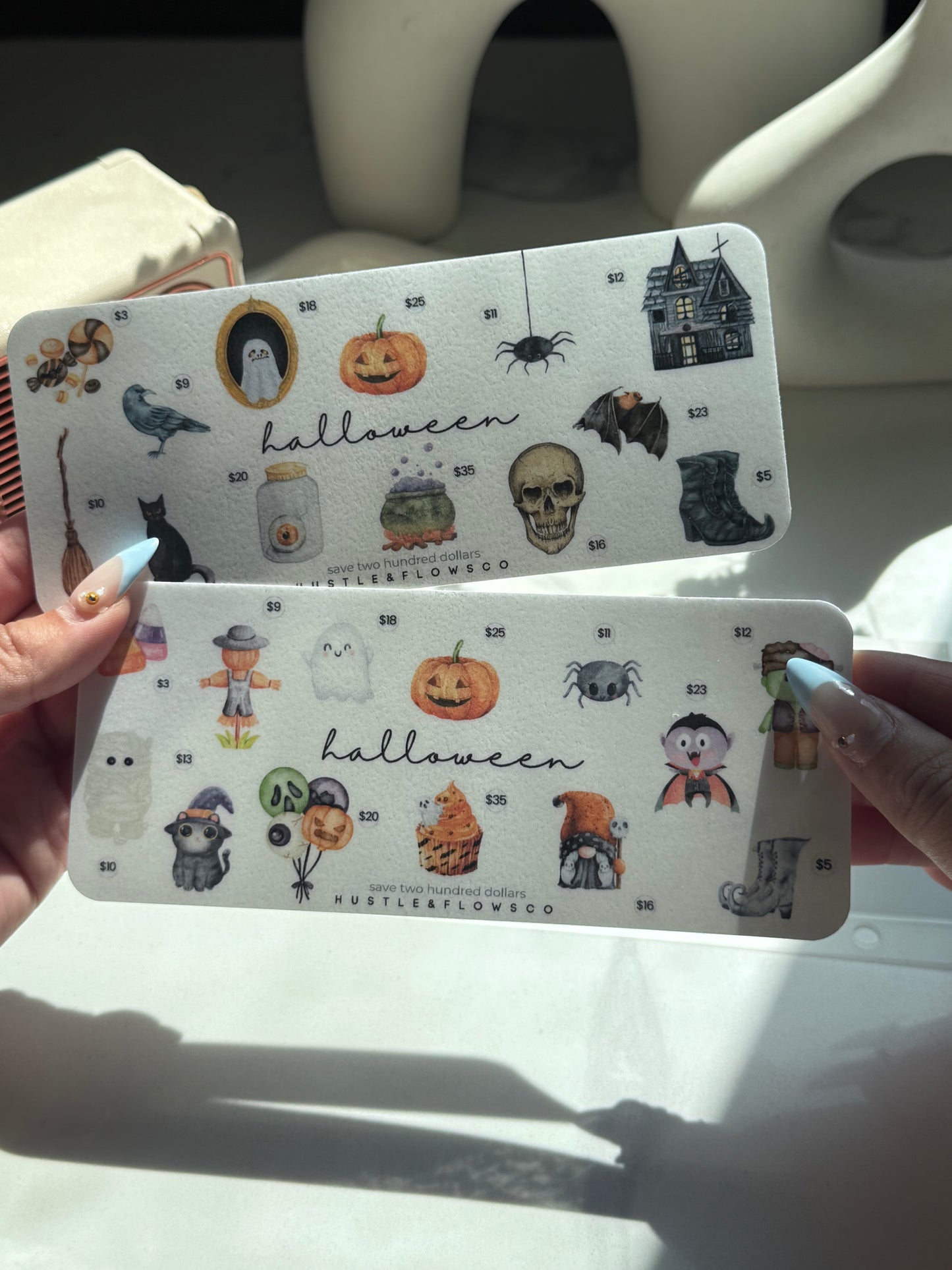 A6 laminated saving challenges