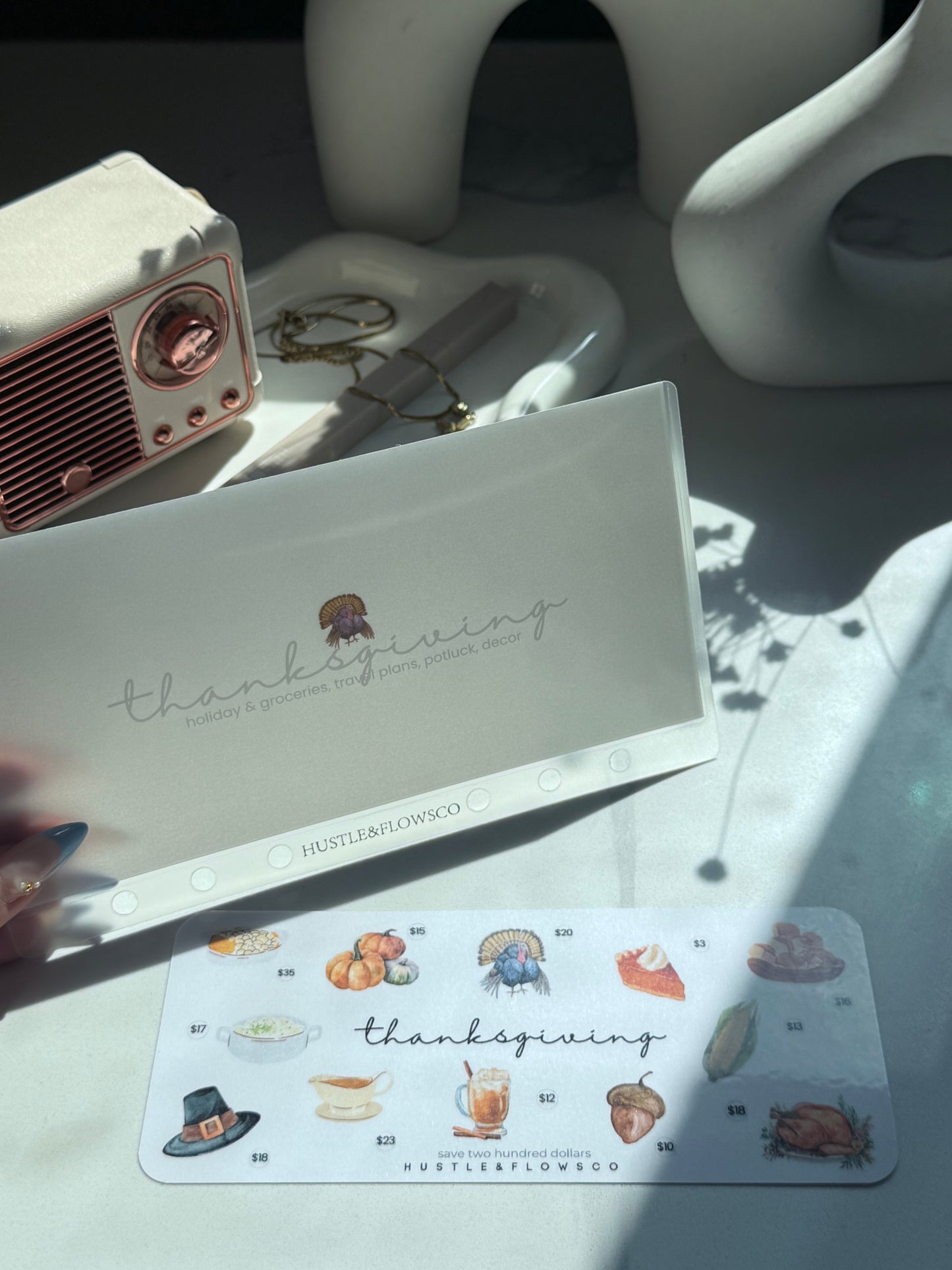 A6 matte vellum holiday envelope