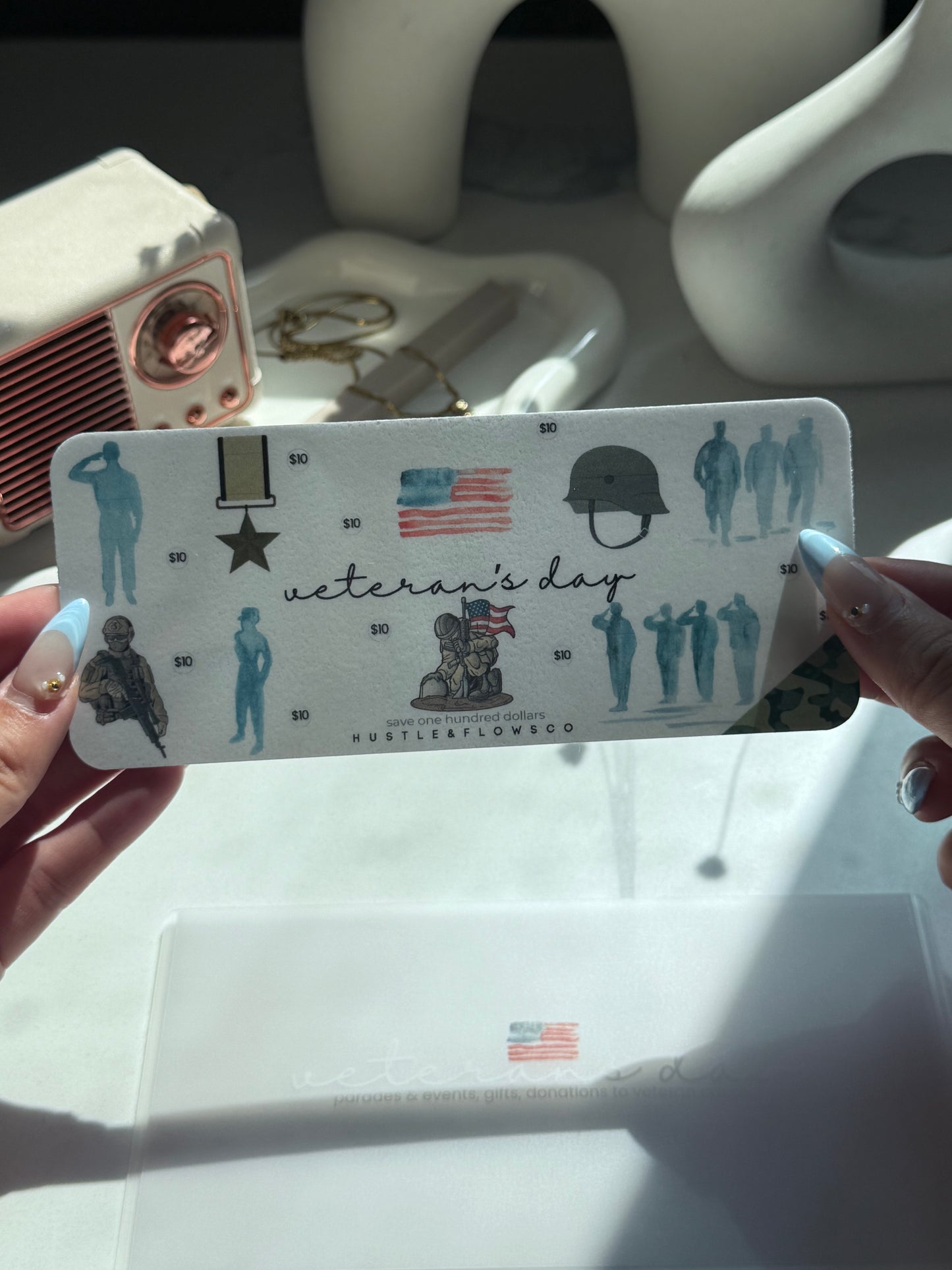 A6 laminated saving challenges