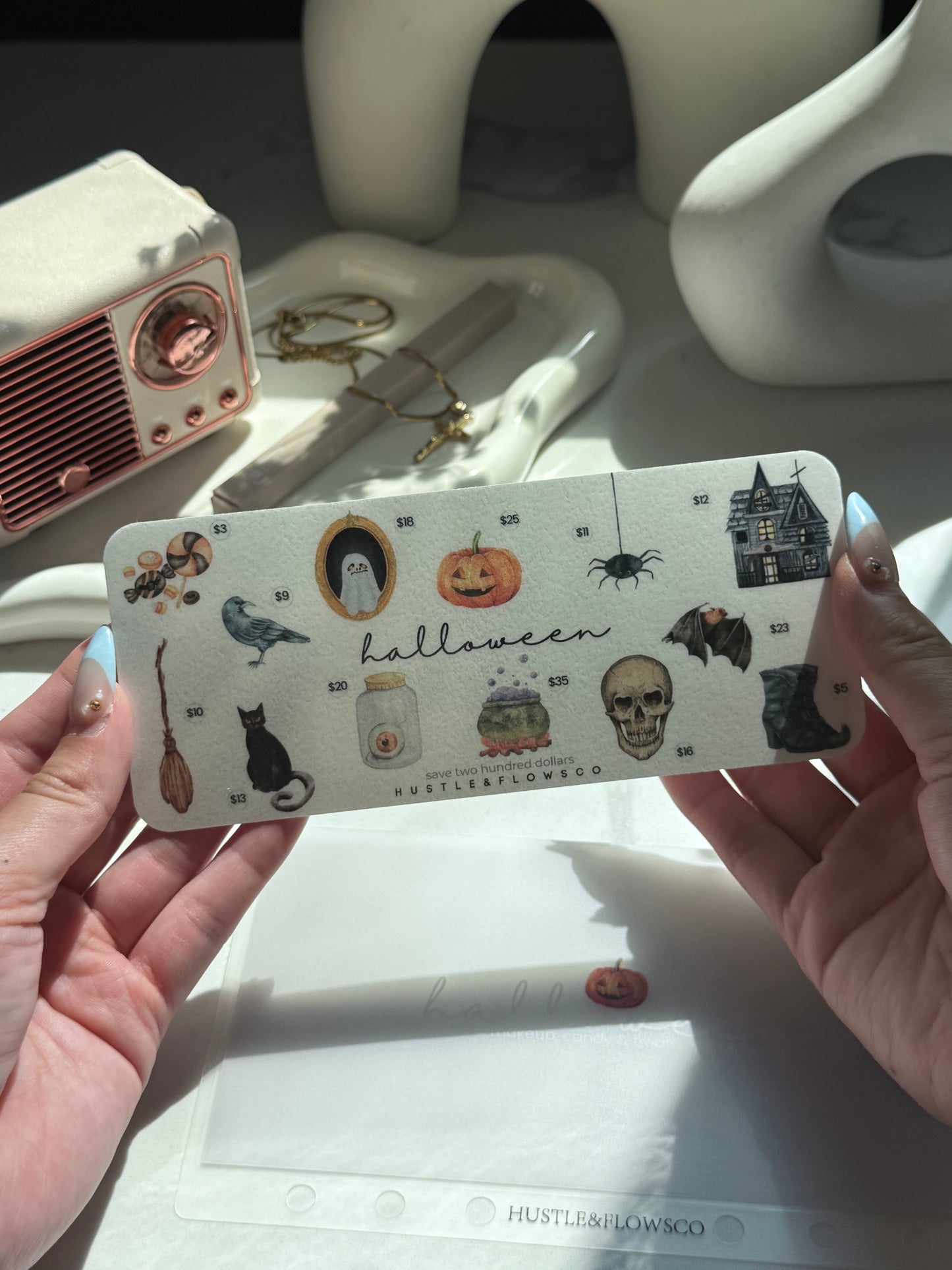 A6 matte vellum holiday envelope