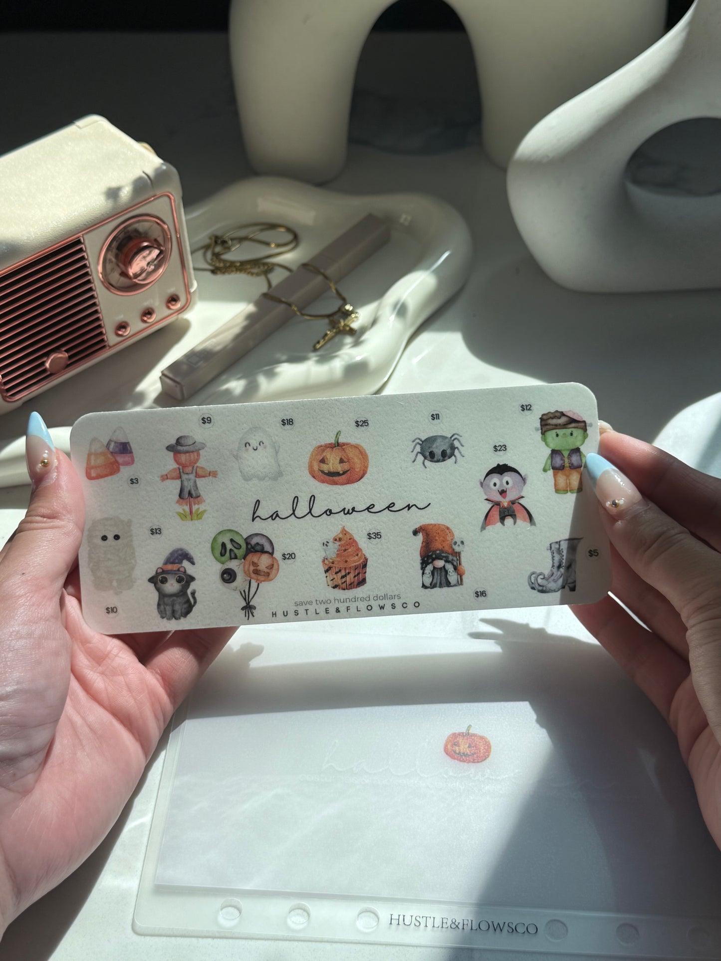 A6 matte vellum holiday envelope