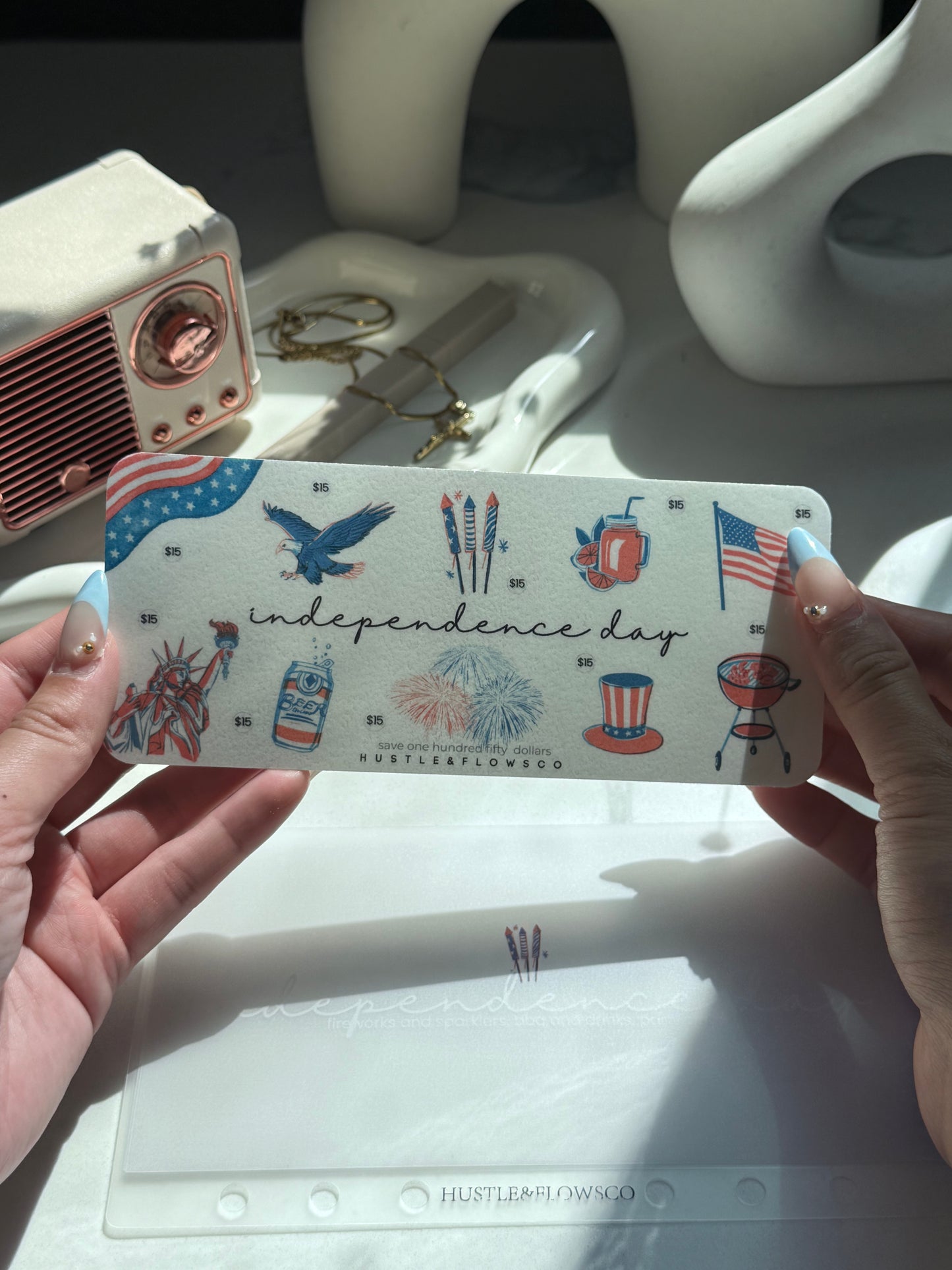 A6 laminated saving challenges