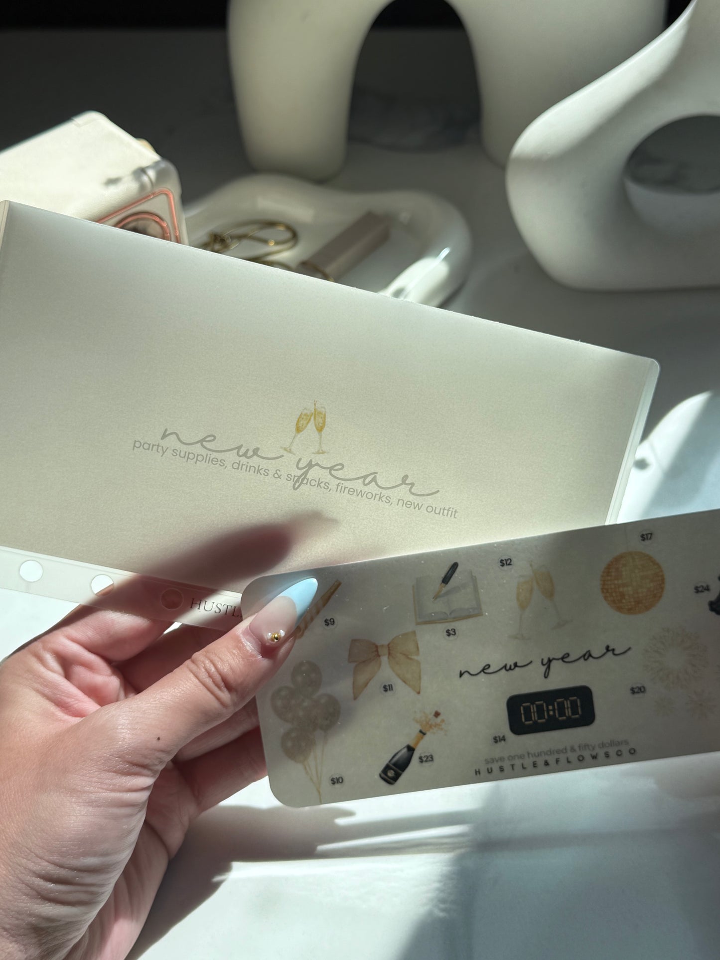 A6 matte vellum holiday envelope