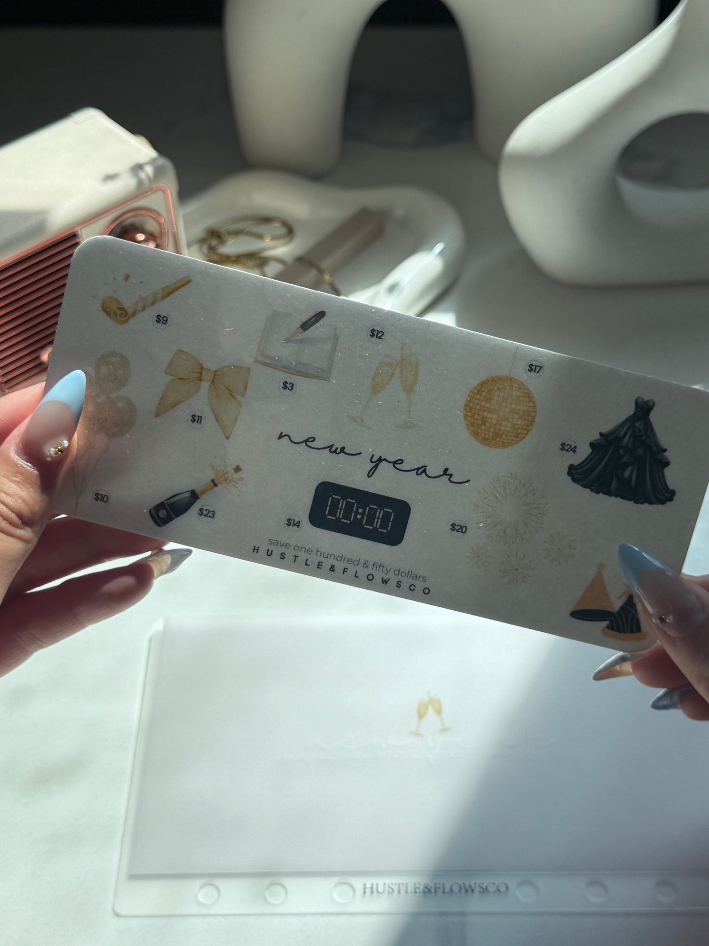 A6 laminated saving challenges