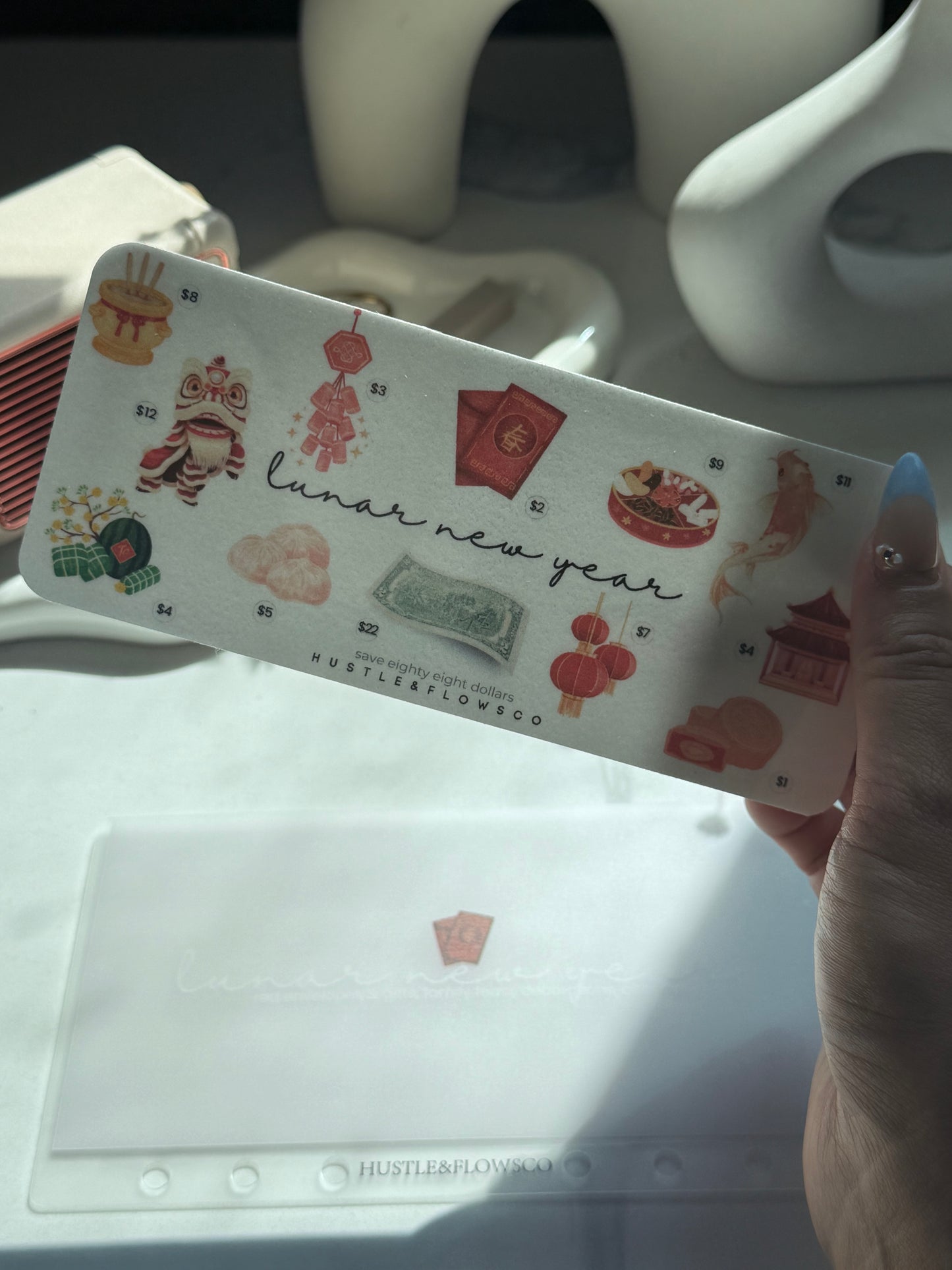 A6 laminated saving challenges