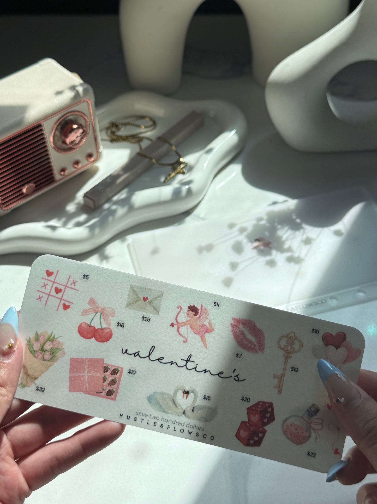 A6 laminated saving challenges