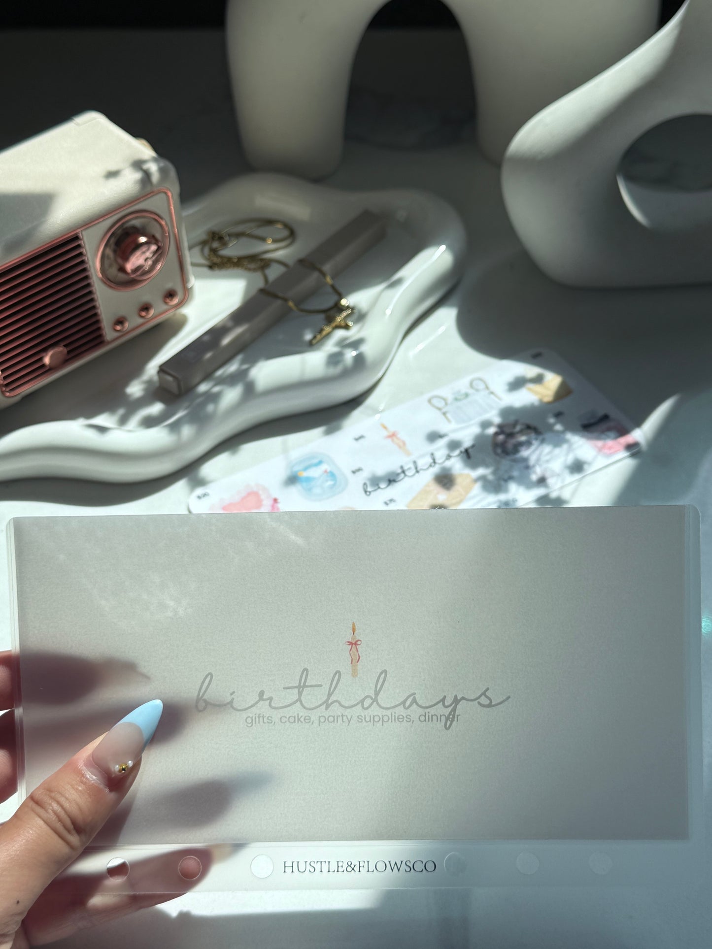 A6 matte vellum holiday envelope