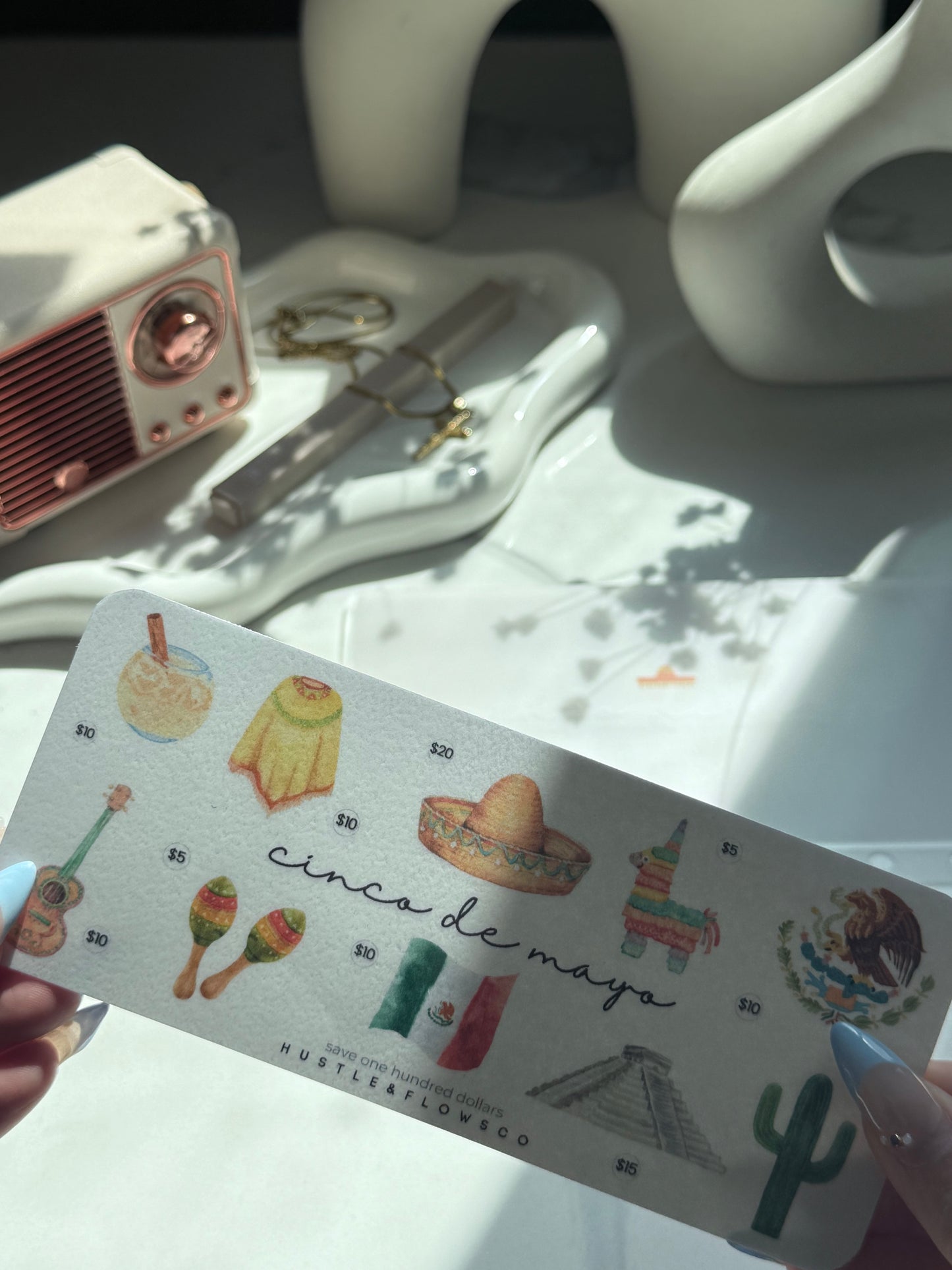 A6 laminated saving challenges