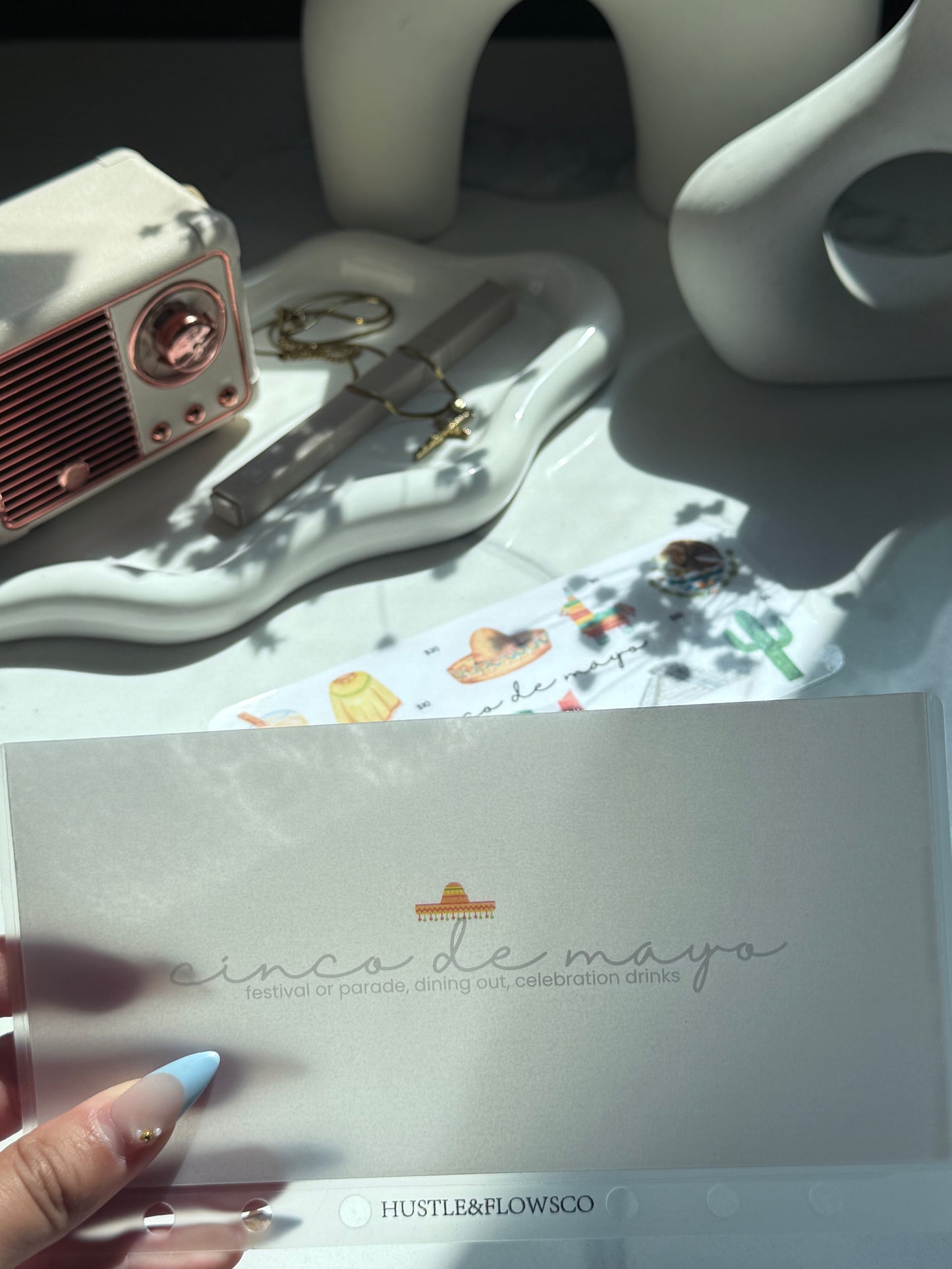 A6 matte vellum holiday envelope