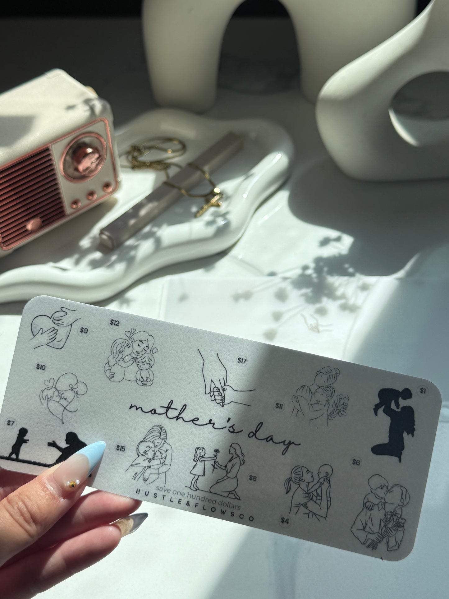 A6 laminated saving challenges