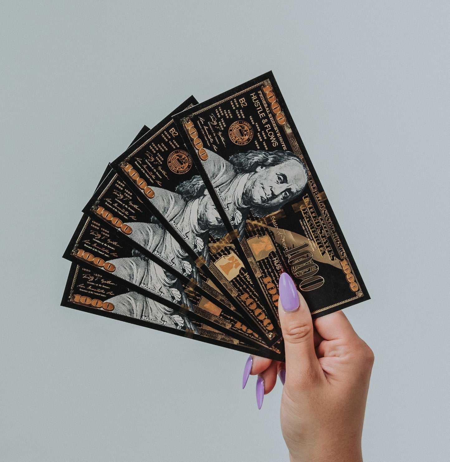 $1,000 Placeholder Bills (Set of 5)