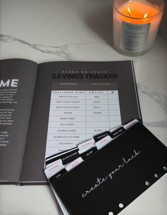 12 Tabbed Custom Cash Envelopes