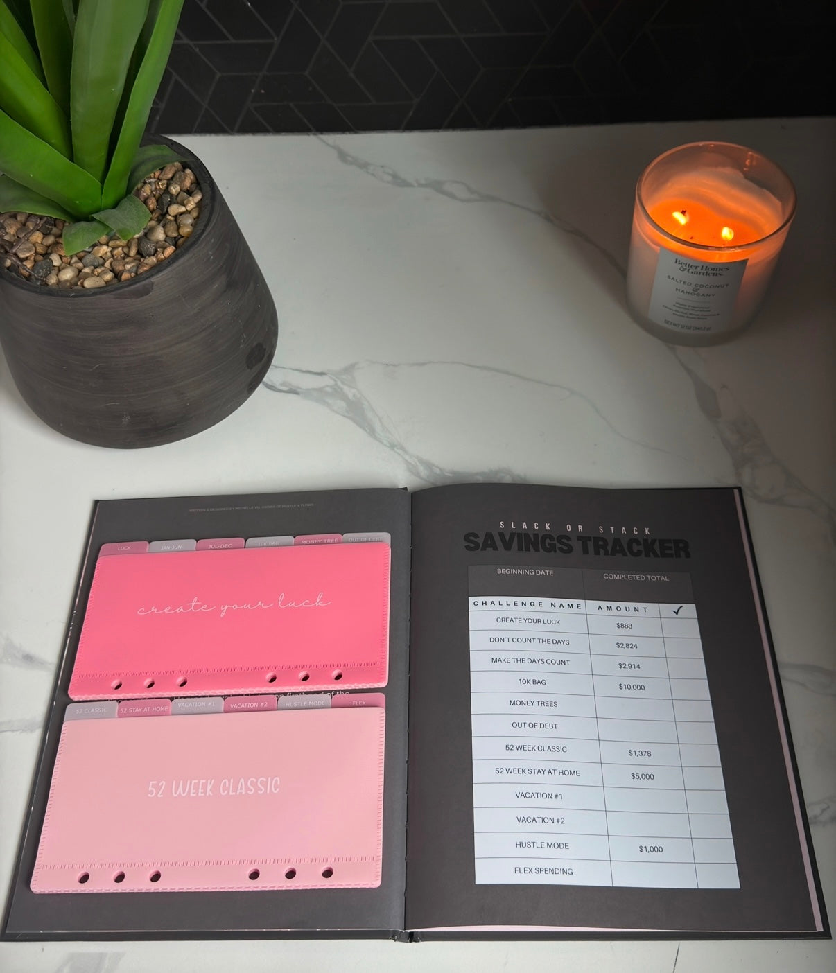 12 Tabbed Custom Cash Envelopes