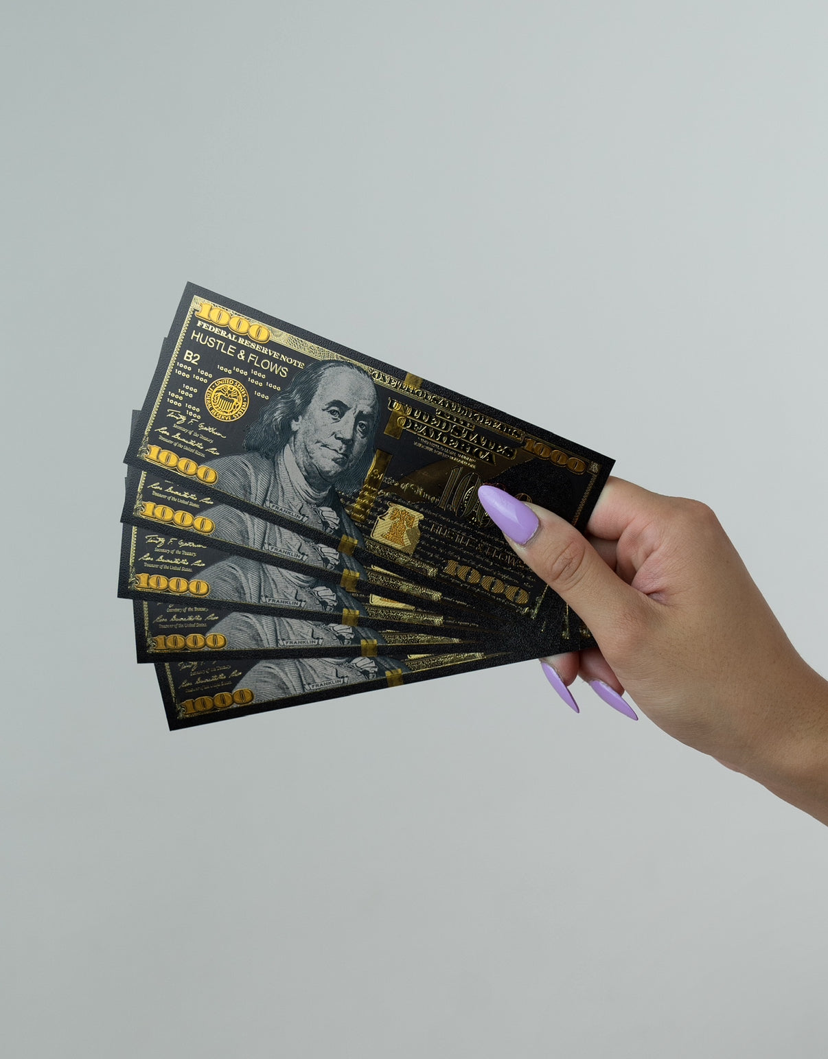 $1,000 Placeholder Bills (Set of 5)