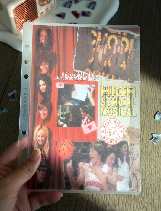 A5 High School Musical Vellum + Saving Challenge