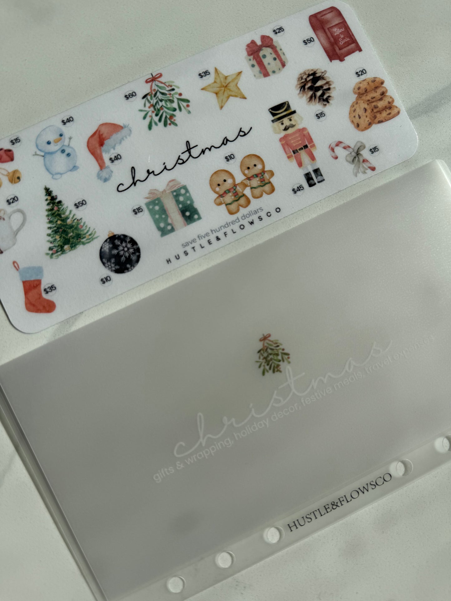 A6 laminated saving challenges